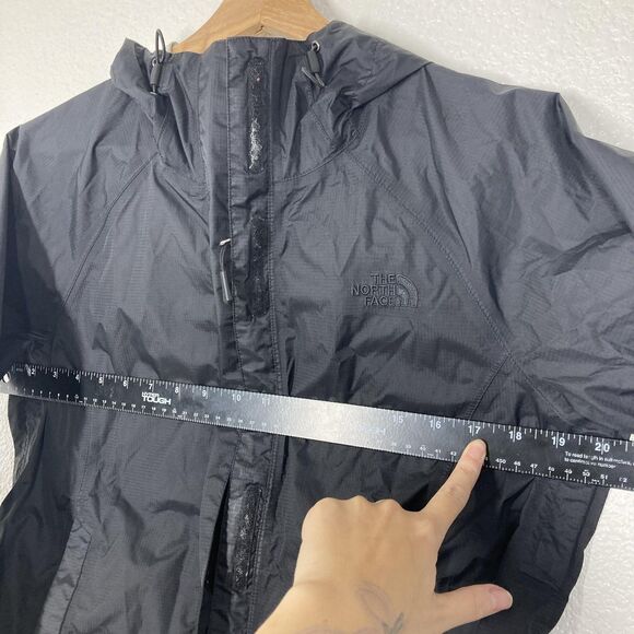 The North Face Jacket Womens Medium Black DryVent Waterproof Hooded Windbreaker - Picture 11 of 16